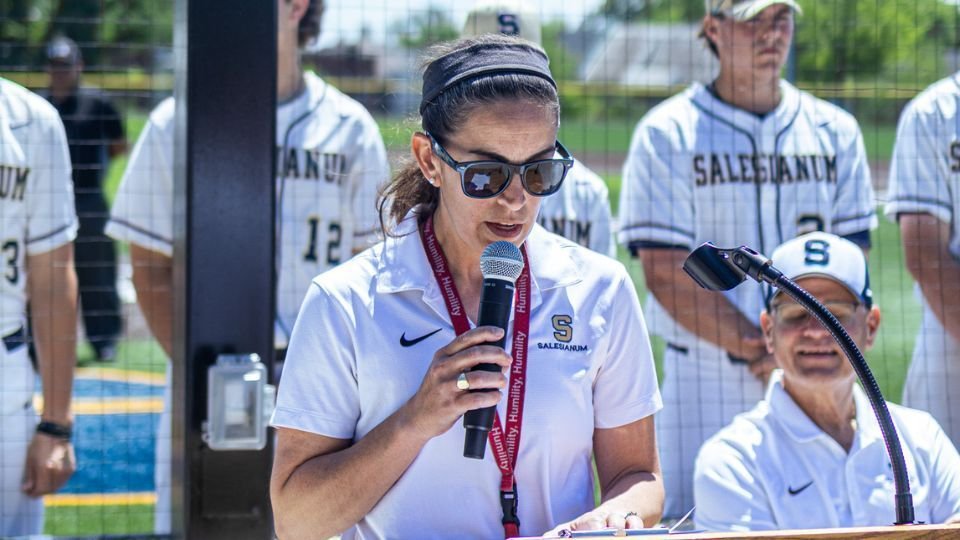 Photo for Salesianum Dedicates Kenney Baseball Diamond in Honor of Fr. Robert D. Kenney, OSFS ’42