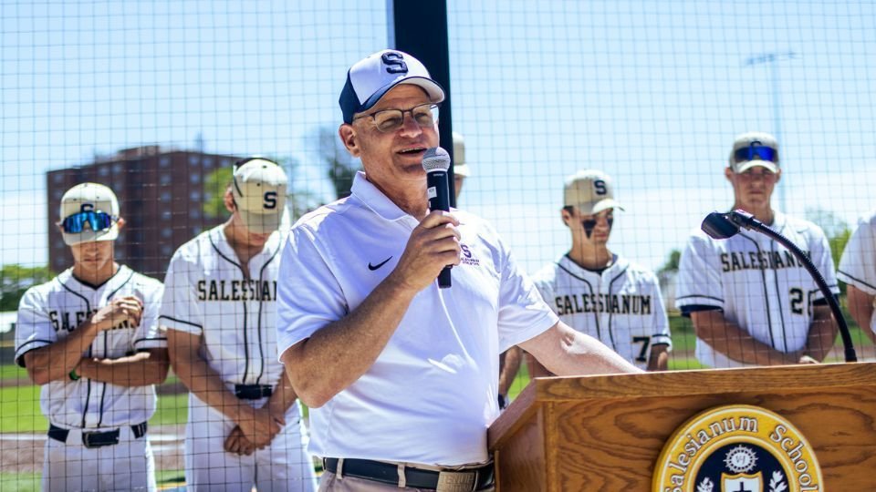 Photo for Salesianum Dedicates Kenney Baseball Diamond in Honor of Fr. Robert D. Kenney, OSFS ’42