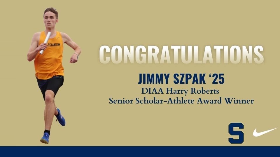 Jimmy Szpak ‘25 Granted the Historic Roberts Senior Scholar-Athlete Award