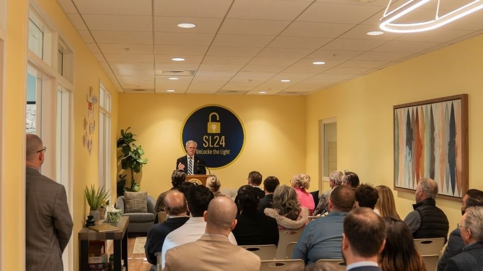 Photo for Salesianum Dedicates Jake Purdon Sezna ’06 Counseling Room in Hynansky Wellness Center
